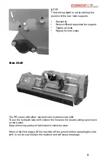 Preview for 9 page of Concept Perugini CT 110 Instruction Book