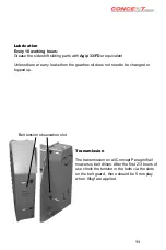 Preview for 11 page of Concept Perugini CT 110 Instruction Book