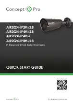 Concept Pro AIR2024-IP2M/2.8 Quick Start Manual preview