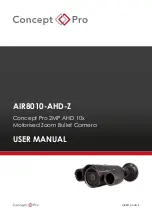 Preview for 1 page of Concept Pro AIR8010-AHD-Z User Manual