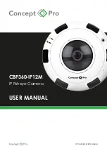 Preview for 1 page of Concept Pro CBP360-IP12M User Manual