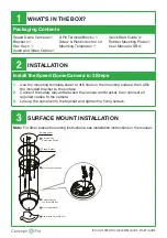 Предварительный просмотр 2 страницы Concept Pro CP-HSD10-IP Quick Start Manual