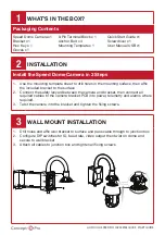 Предварительный просмотр 2 страницы Concept Pro CP-HSD20-AHD Quick Start Manual