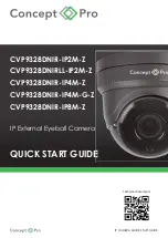 Concept Pro CVP9328DNIR-IP2M-Z Quick Start Manual preview