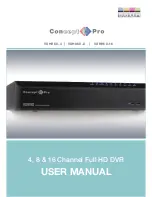 Concept Pro VXH960-16 User Manual preview