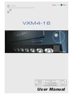 Concept Pro VXM4-16 User Manual предпросмотр