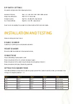 Preview for 6 page of Concept Smoke Screen Sound Barrier Installation And Operator'S Manual