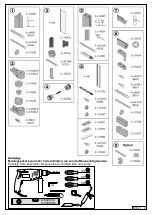 Preview for 2 page of Concept2 4-part corner entry with swing doors Assembly Instruction Manual