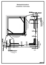 Preview for 4 page of Concept2 4-part corner entry with swing doors Assembly Instruction Manual