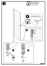 Preview for 7 page of Concept2 4-part corner entry with swing doors Assembly Instruction Manual