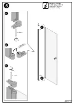 Preview for 8 page of Concept2 4-part corner entry with swing doors Assembly Instruction Manual