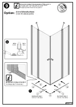 Preview for 13 page of Concept2 4-part corner entry with swing doors Assembly Instruction Manual