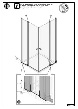 Preview for 15 page of Concept2 4-part corner entry with swing doors Assembly Instruction Manual