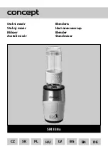 Concept2 Active Smoothie SM3380 Manual preview