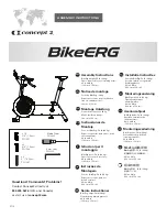 Preview for 1 page of Concept2 BikeERG Assembly Instructions Manual