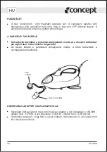 Preview for 35 page of Concept2 COSMIC VP 1000 Manual