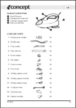 Preview for 44 page of Concept2 COSMIC VP 1000 Manual