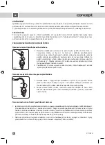 Предварительный просмотр 8 страницы Concept2 CP 1010 Manual