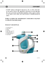 Предварительный просмотр 76 страницы Concept2 CP 1010 Manual