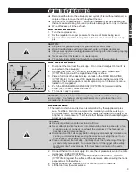 Preview for 9 page of Concept2 CPT273 Operator'S Manual