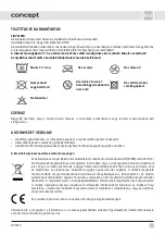 Предварительный просмотр 25 страницы Concept2 DV7410 Operating Instructions Manual