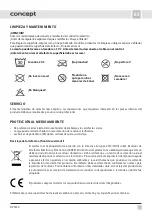 Preview for 61 page of Concept2 DV7410 Operating Instructions Manual