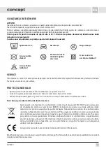 Preview for 67 page of Concept2 DV7410 Operating Instructions Manual