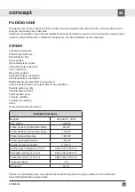 Preview for 19 page of Concept2 ETV8260DS Manual