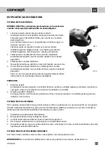 Preview for 29 page of Concept2 Home Car Pet VP 8220e Manual