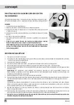 Preview for 30 page of Concept2 HOT CUP RK3000 Cleaning And Maintenance