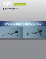 Предварительный просмотр 1 страницы Concept2 INDOOR ROWER Product Manual