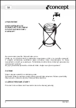 Preview for 7 page of Concept2 KM 5001 Manual