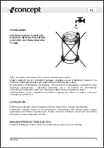 Preview for 10 page of Concept2 KM 5001 Manual