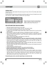 Предварительный просмотр 6 страницы Concept2 KM5005 Manual