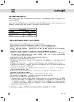 Предварительный просмотр 12 страницы Concept2 KM5005 Manual