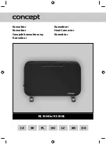 Preview for 1 page of Concept2 KS 3008 Operating Manual