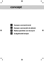 Preview for 62 page of Concept2 KS 3008 Operating Manual