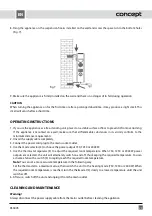 Preview for 31 page of Concept2 KS3005 Operating Instructions Manual