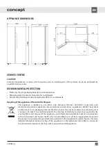 Предварительный просмотр 61 страницы Concept2 LA7383rg Manual