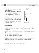 Предварительный просмотр 62 страницы Concept2 LA7691ds Manual