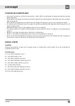 Preview for 41 page of Concept2 LA8883ss Manual