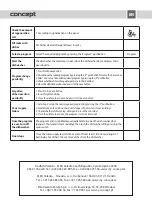 Предварительный просмотр 78 страницы Concept2 MN 8560 Operating Manual