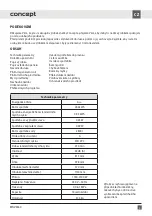 Preview for 3 page of Concept2 MNV3360 Manual