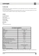 Preview for 3 page of Concept2 OPI3075 Manual