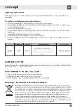 Preview for 71 page of Concept2 OPK5360bc Manual