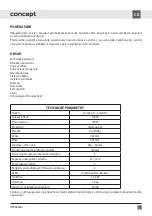 Preview for 3 page of Concept2 OPV3860bc Manual