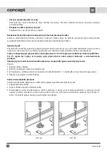 Preview for 8 page of Concept2 PDV 7160 Operating Manual