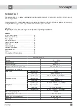 Preview for 15 page of Concept2 PDV 7160 Operating Manual