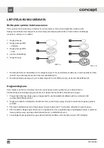 Предварительный просмотр 60 страницы Concept2 PDV7260bc Manual