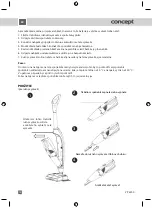 Предварительный просмотр 14 страницы Concept2 Perfect Clean VP 4200 Manual